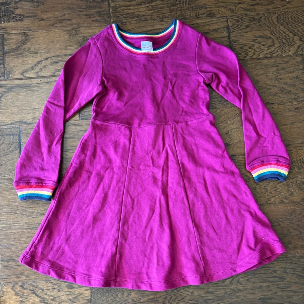 Hanna Andersson Long Sleeve French Terry Dress